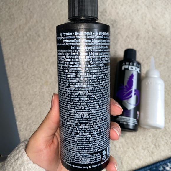 Arctic Fox Hair Dye Purple AF 2 Bottles Unused Unopened - Picture 2 of 4